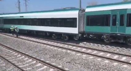 Se descarrila un vagón del Tren Maya en Yucatán