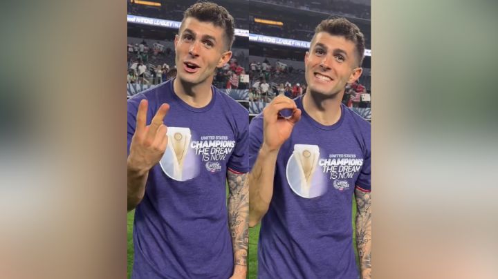 Christian Pulisic se burla de la Selección Mexicana por 2 a 0
