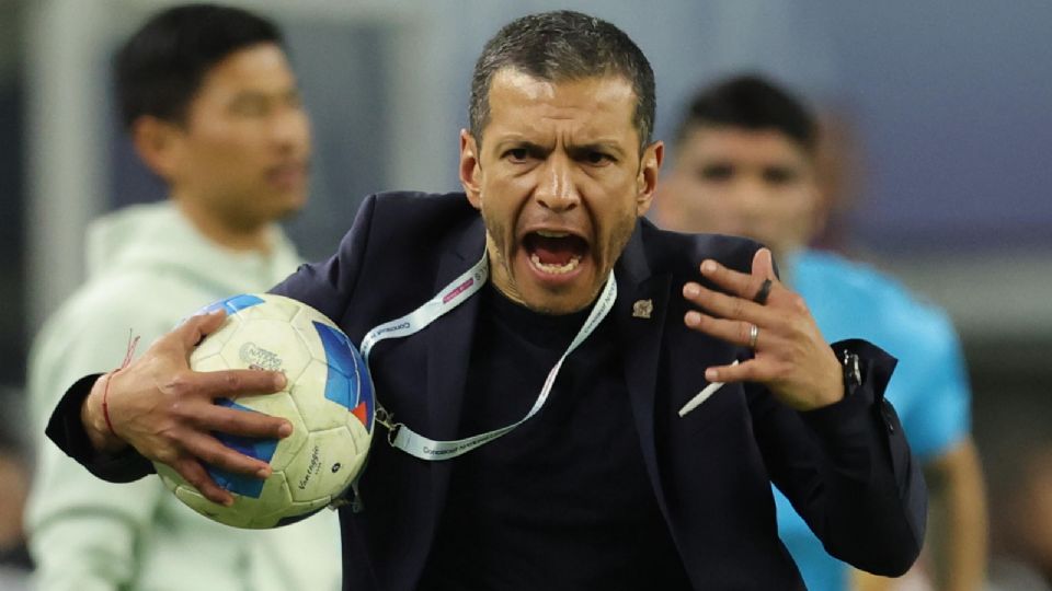 Jaime ‘Jimmy’ Lozano, entrenador de México durante la final de la Liga de Naciones de la CONCACAF.