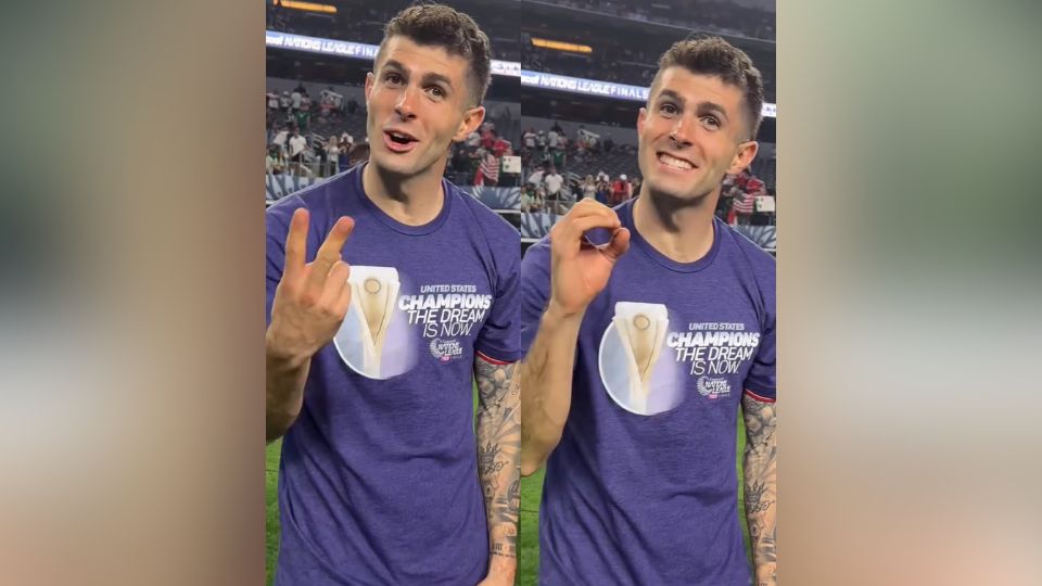 Christian Pulisic, capitán de la de los Estados Unidos.