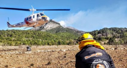 Sigue activo incendio forestal en Zaragoza, NL; ha consumido 60 hectáreas