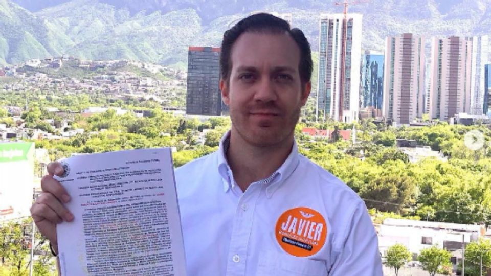 Javier Alcántara, candidato a diputado federal de MC por el Distrito 1.