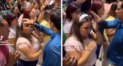 Video: Pastor revela por qué dio 'manotazos' a mujer en plena oración en Colombia