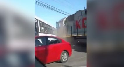 Estado tomará medidas contra Ruta 400 tras choque con tren en Santa Catarina