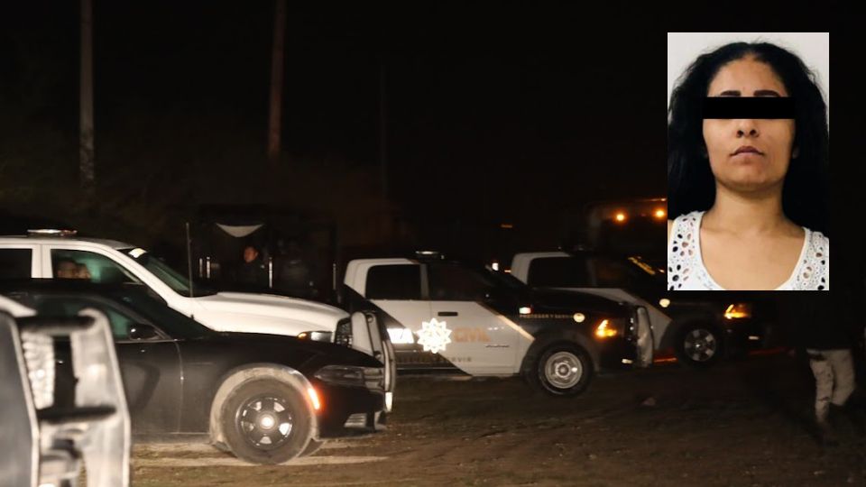 Mujer detenida en Guadalupe tras ejecución de orden de cateo