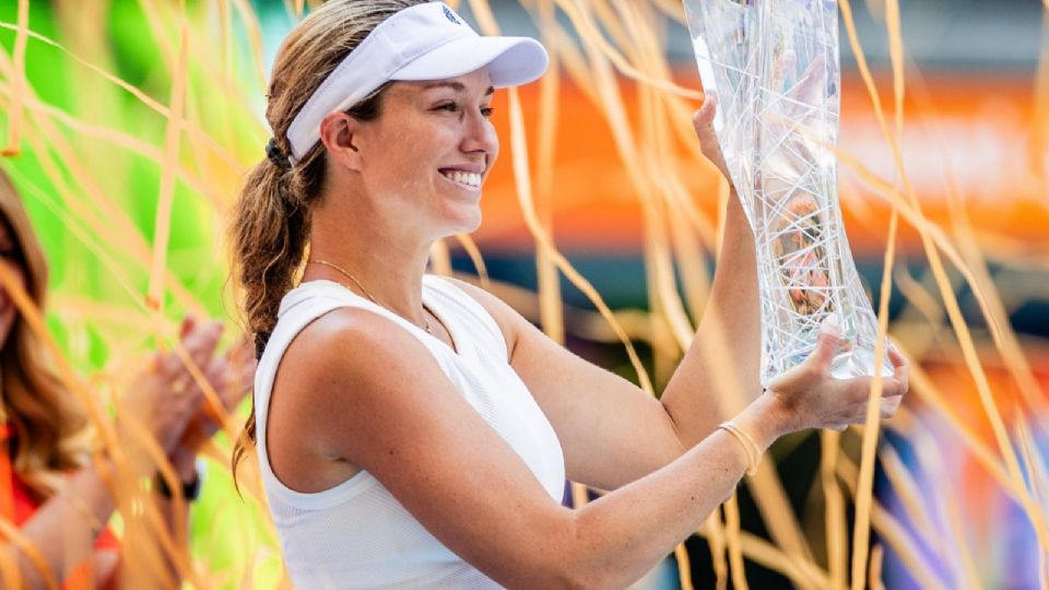 Danielle Collins venció a Elena Rybakina en la final para conquistar de esta manera su primer título 1.000 en la WTA.