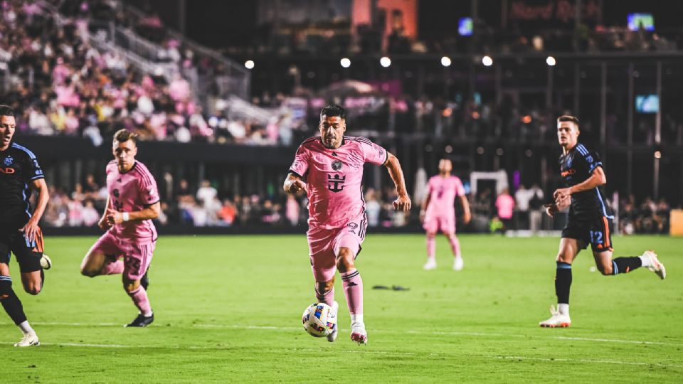 Luis Suárez marcó su quinto gol en la MLS, pero falló varias ocasiones claras de gol.