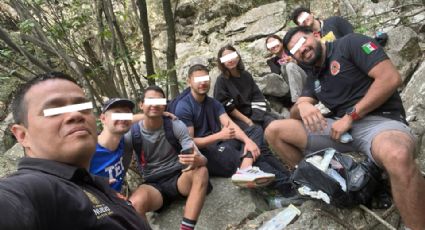 Estudiantes se pierden en el Cerro de la Silla y se toman la selfie del recuerdo