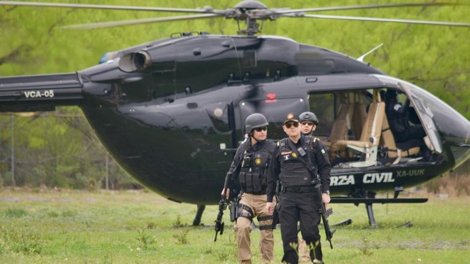 Elementos de Fuerza Civil en Dr. Coss, NL