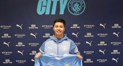 El mexicano Álex Alcalá participa en los entrenamientos del Manchester City