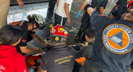 Cae hombre a las vías del metro y es atropellado por vagón en la estación Cuauhtémoc