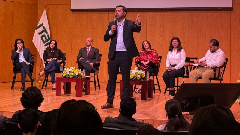 Jorge Álvarez Máynez, candidato presidencial de Movimiento Ciudadano.