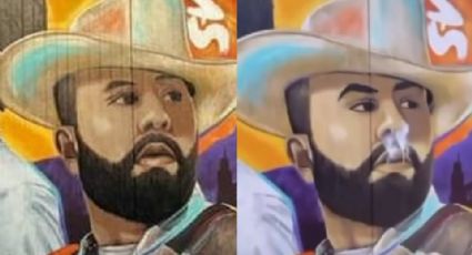 Video: Mural de Carin León en Hermosillo es vandalizado tras polémica