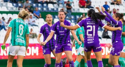 Rayadas golea a domicilio a León y toma el subliderato de la Liga MX Femenil