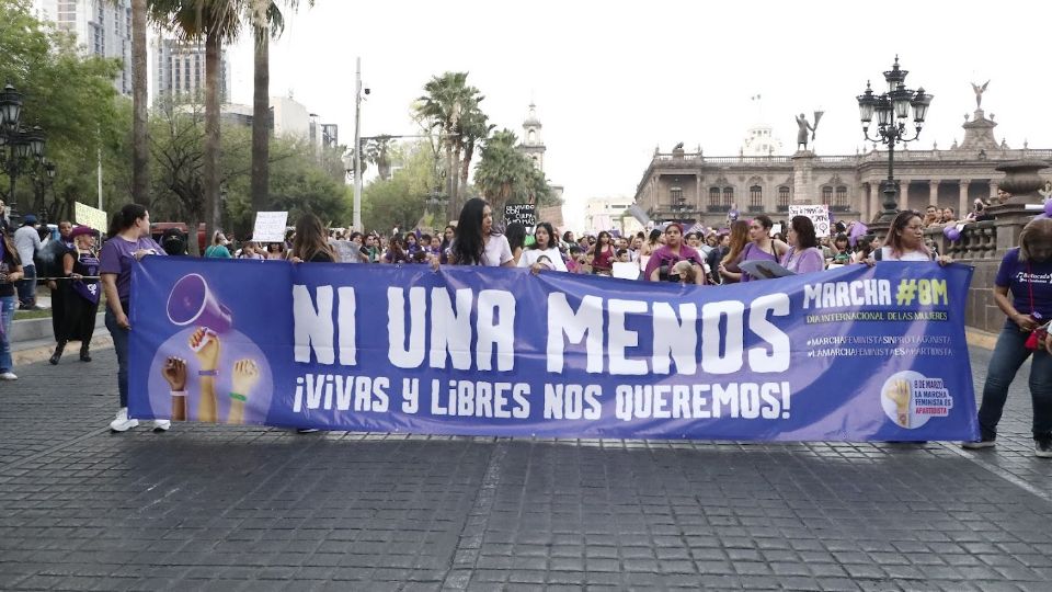 Hoy se llevará a cabo la marcha del 8M en Monterrey