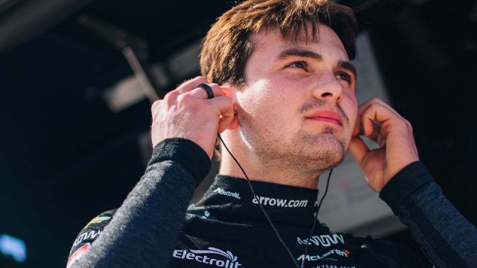 El piloto regiomontano Pato O'Ward clasificó en tercer lugar para la carrera inaugural de la IndyCar 2024 en St. Petersburg.