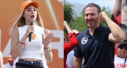 Mariana Rodríguez y Adrián de la Garza inician carrera por la alcaldía regia