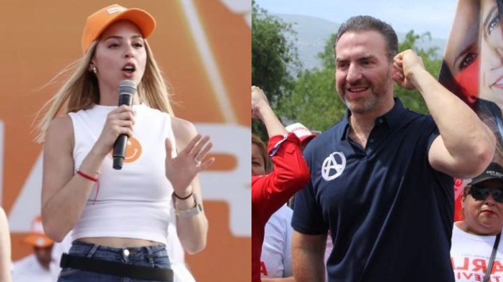 Mariana Rodríguez y Adrián de la Garza inician carrera por la alcaldía regia