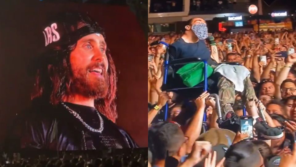 Jared Leto sube a fan al escenario del Pa'l Norte