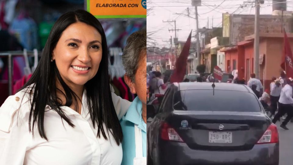 Gisela Gaytán, candidata a la alcaldía de Celaya, Guanajuato.