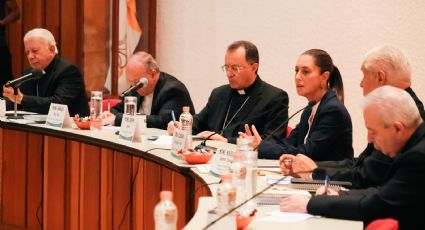 Claudia Sheinbaum se reúne en privado con el Episcopado Mexicano