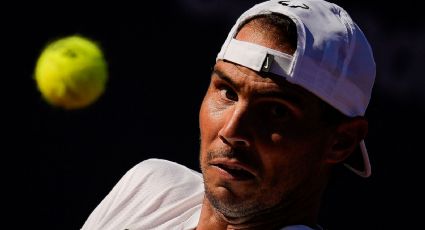 Rafael Nadal entrena en Barcelona y se muestra ilusionado con la posibilidad de jugar