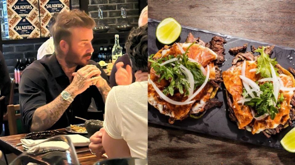 David Beckham fuera visto en el restaurante El Gallo 71