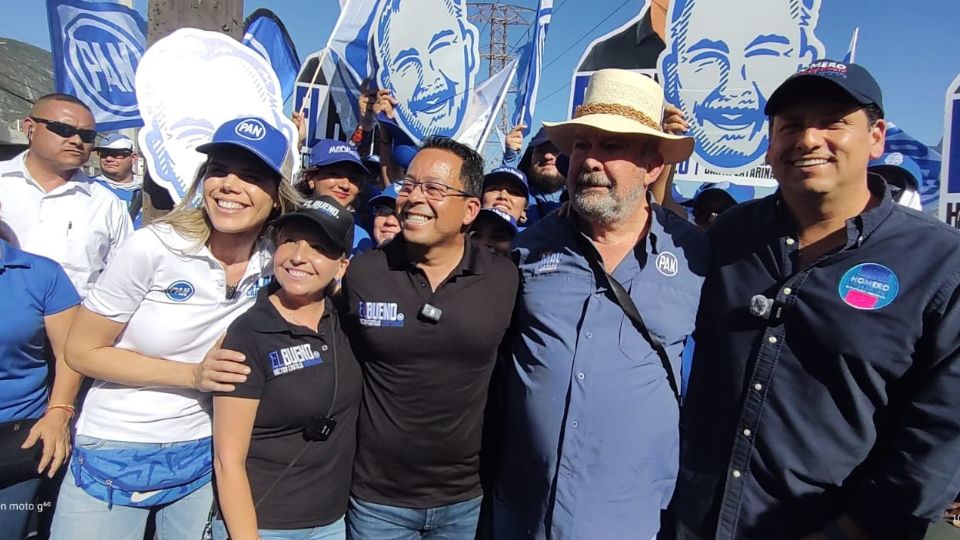 Candidatos panistas a las alcaldías de San Pedro y Santa Catarina, Mauricio Fernández Garza y Héctor Castillo