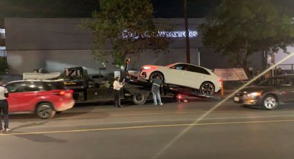 Catean taller de autos de lujo y 'rescatan' Audi en San Pedro