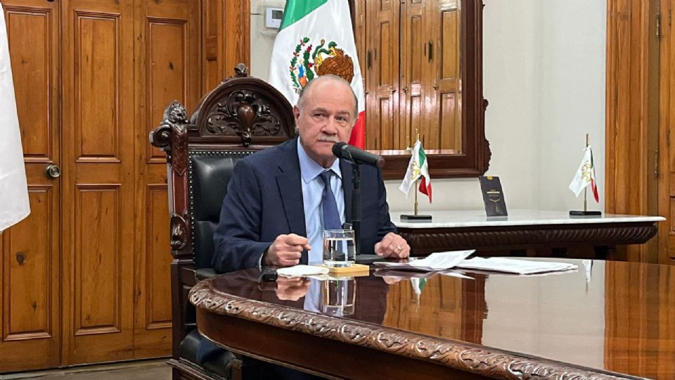 Javier Navarro, secretario de gobierno de Nuevo León.