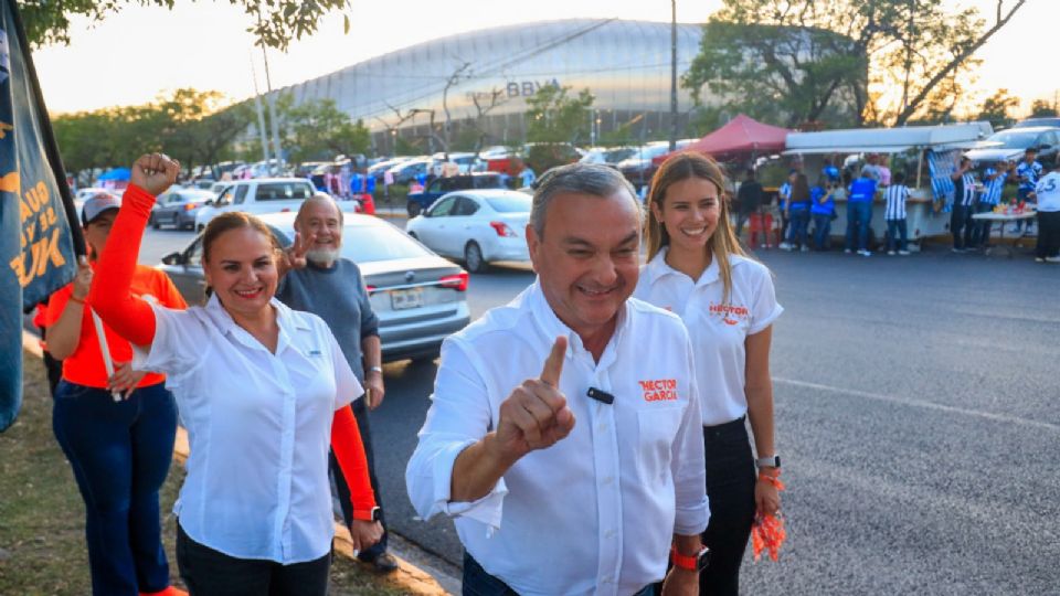 Héctor García, candidato de Movimiento Ciudadano a la alcaldía de Guadalupe.