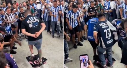 Video: Al ritmo de ‘El Sonidito’, aficionados de Rayados pisotean jersey de Messi