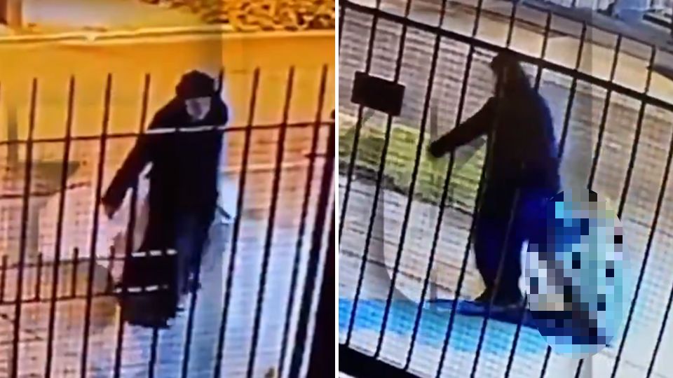 Captan a supuesta monja dejando cadáver en la calle en Chile