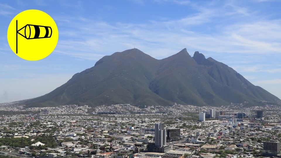 Pronostican fuertes vientos en Nuevo León