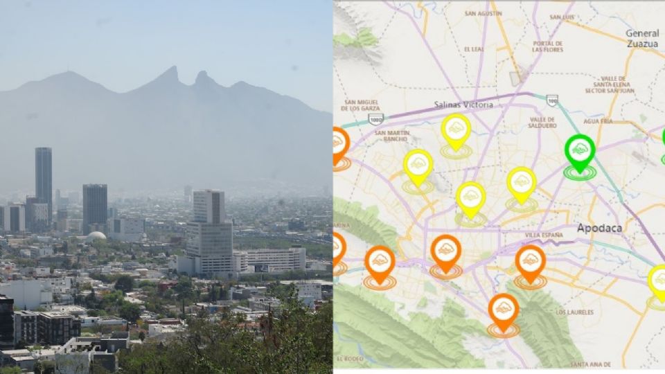 Empeora calidad del aire en Monterrey este domingo.