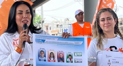 Alejandra Morales afirma que el PAN va de bajada y MC sube en San Nicolás