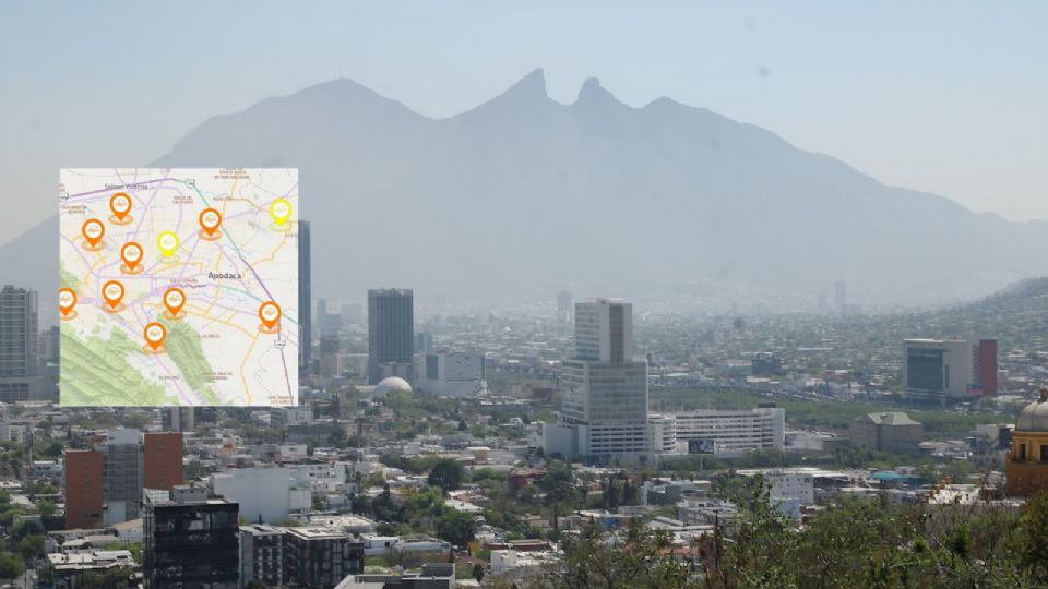 Contaminación en Monterrey.