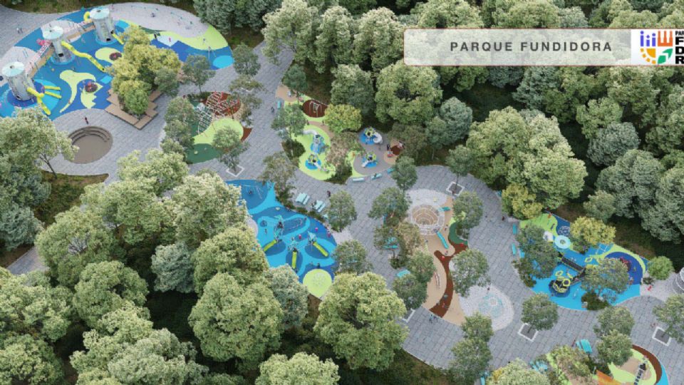 Proyectan área infantil en Parque Fundidora.