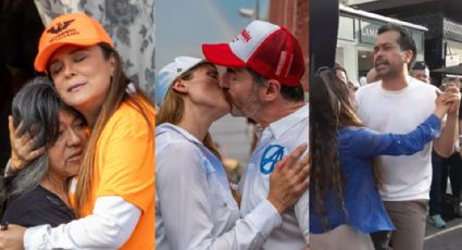 Candidatos bailan, abrazan, besan y suben sus fotos... todo sea por el voto