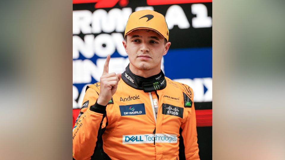 Lando Norris, piloto de McLaren.