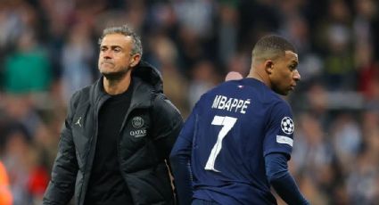 Luis Enrique niega que Mbappé lo haya instultado en el último partido de PSG