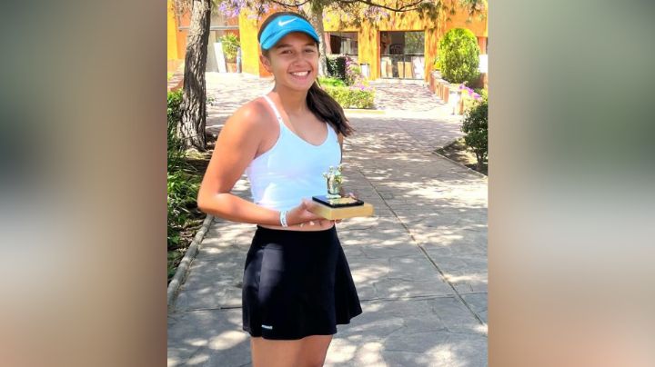 Tenis: Conquista Miranda Fernández título nacional en San Luis Potosí