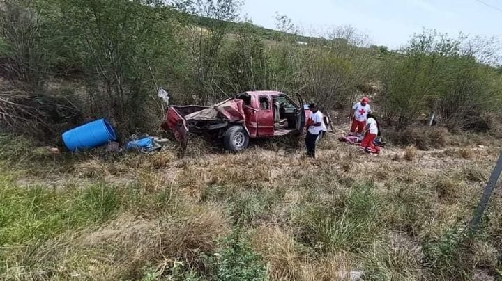Accidente vial deja a hombre muerto y 3 niños heridos en carretera de Tamaulipas