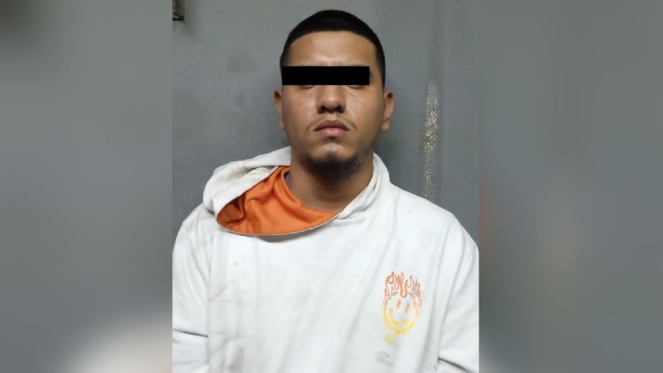 Iván, sujeto detenido por realizar robos.