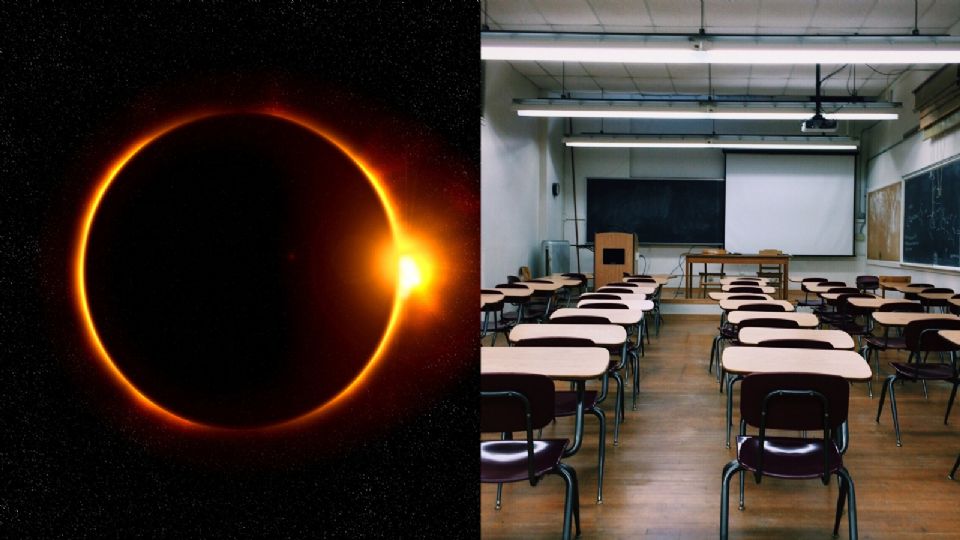 Suspenden clases en 5 estados por eclipse de sol el lunes 8 de abril.