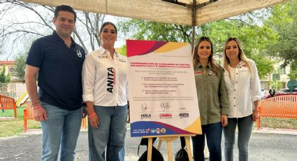 Candidatas del PRI-PAN-PRD a diputaciones se comprometen a seguir en sus partidos