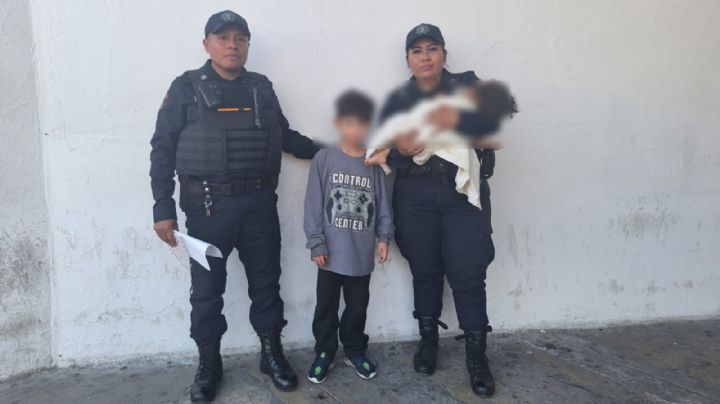 Rescatan a hermanitos de 8 años y de 8 meses que estaban encerrados en una casa de Guadalupe