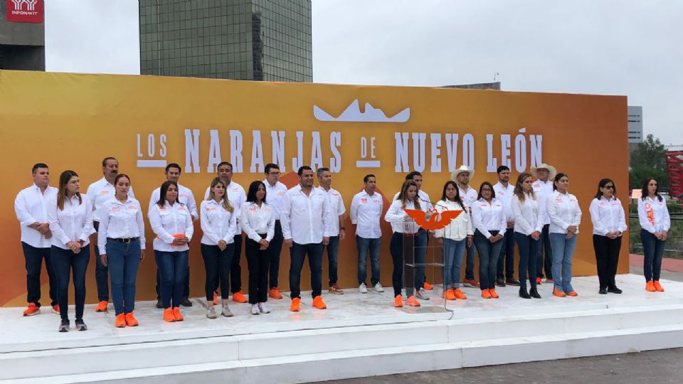 Candidatos de Movimiento Ciudadano al Congreso de Nuevo León.