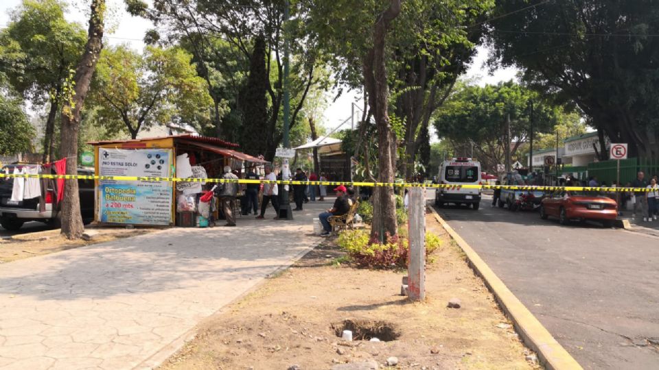 Las inmediaciones del Hospital Balbuena fueron acordonadas.