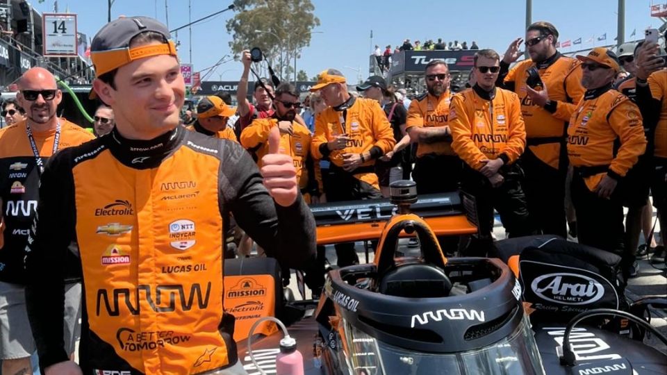 ‘Pato’ O’Ward terminó en el puesto 16 del Gran Premio de Long Beach en IndyCar.